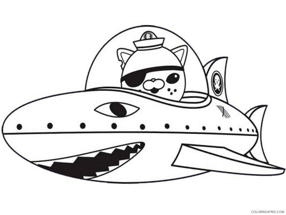 The Octonauts Coloring Pages TV Film octonauts 7 Printable 2020 09430 Coloring4free