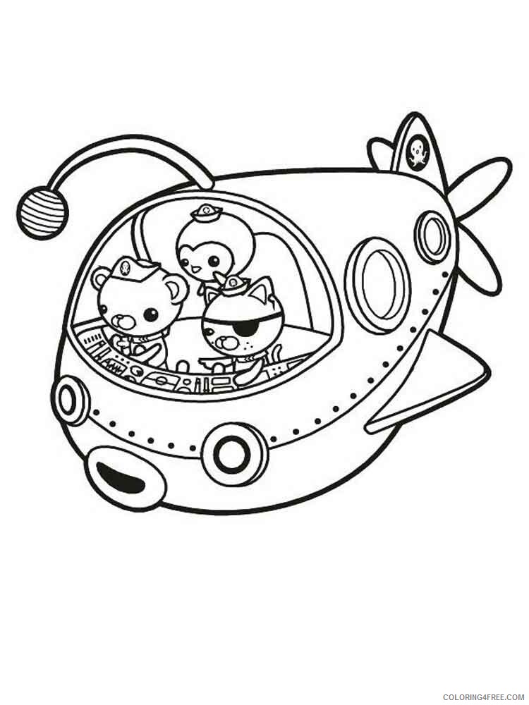 The Octonauts Coloring Pages TV Film octonauts 8 Printable 2020 09431 Coloring4free