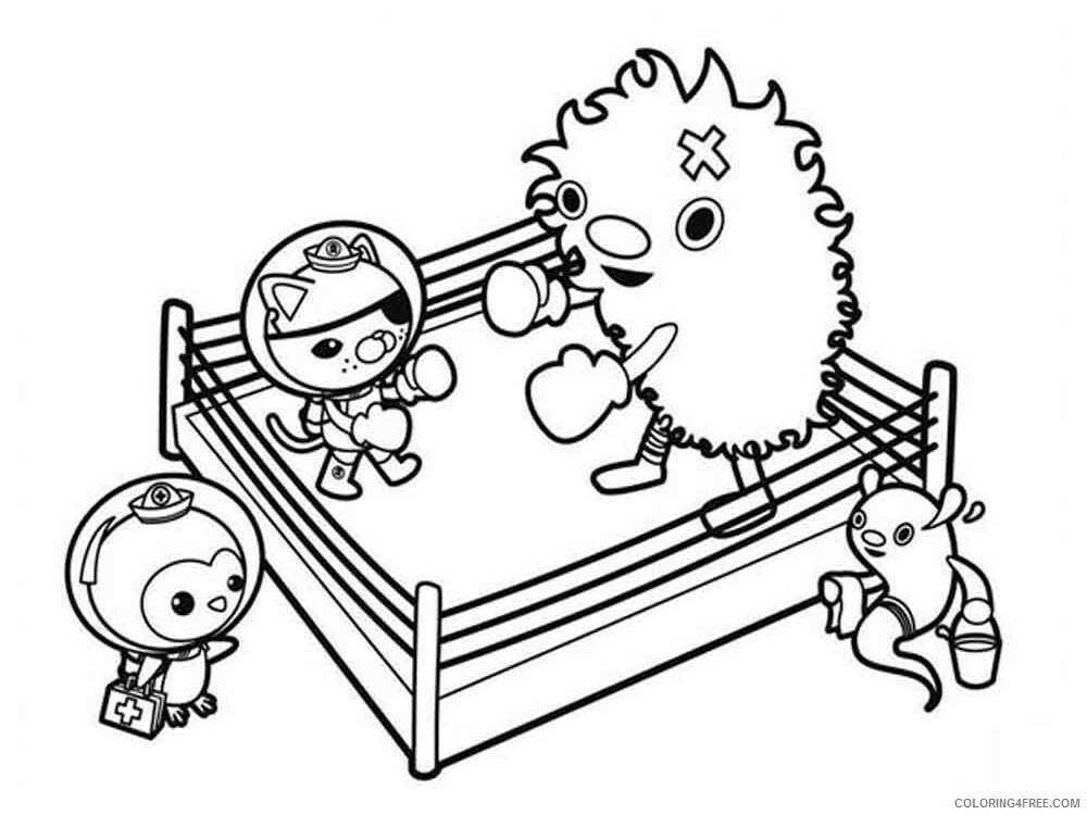 The Octonauts Coloring Pages TV Film octonauts 9 Printable 2020 09432 Coloring4free