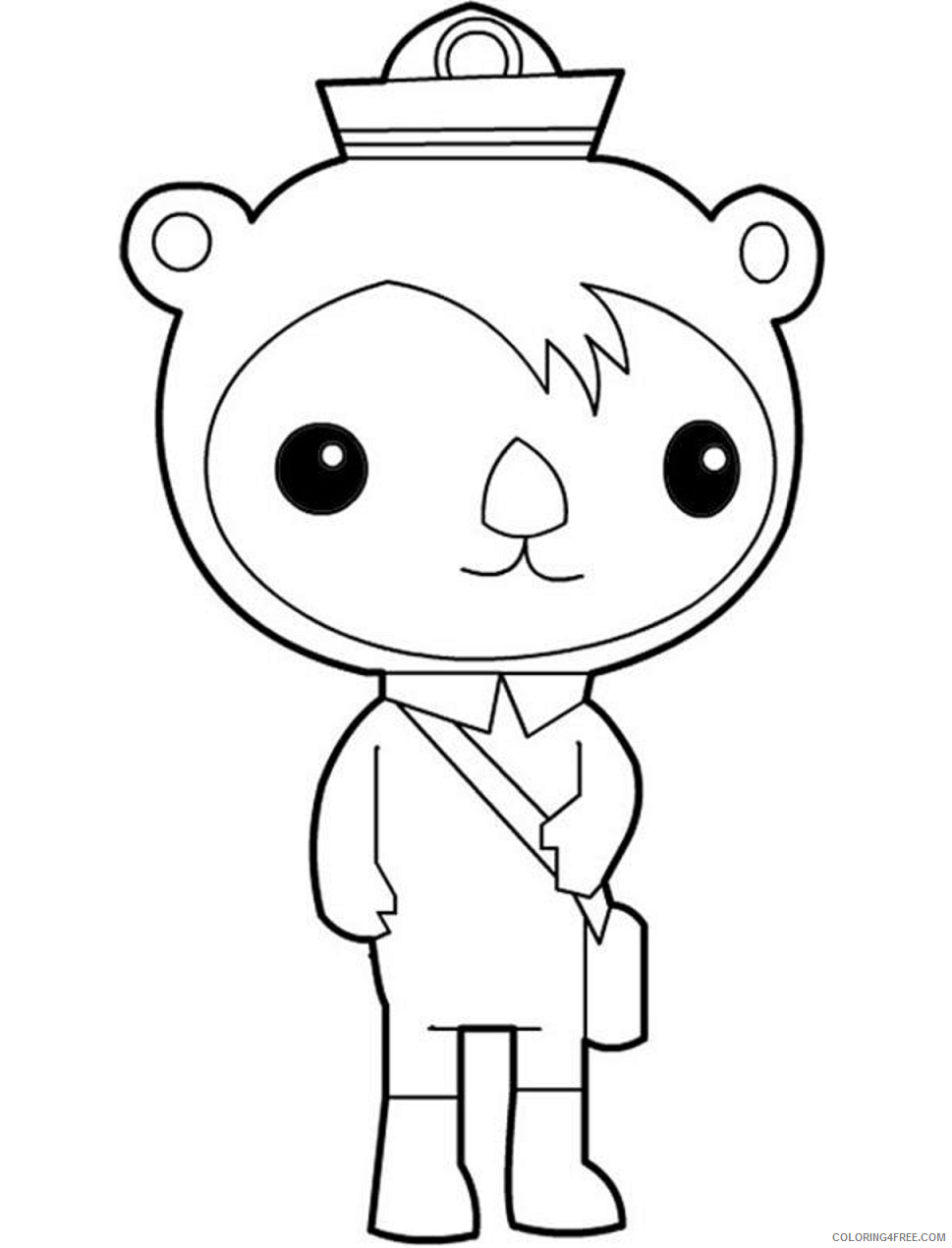 The Octonauts Coloring Pages TV Film shellington_in_octonauts 2020 09403 Coloring4free