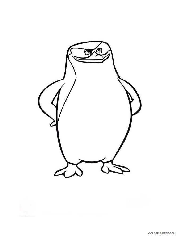 The Penguins of Madagascar Coloring Pages TV Film Printable 2020 09450 Coloring4free