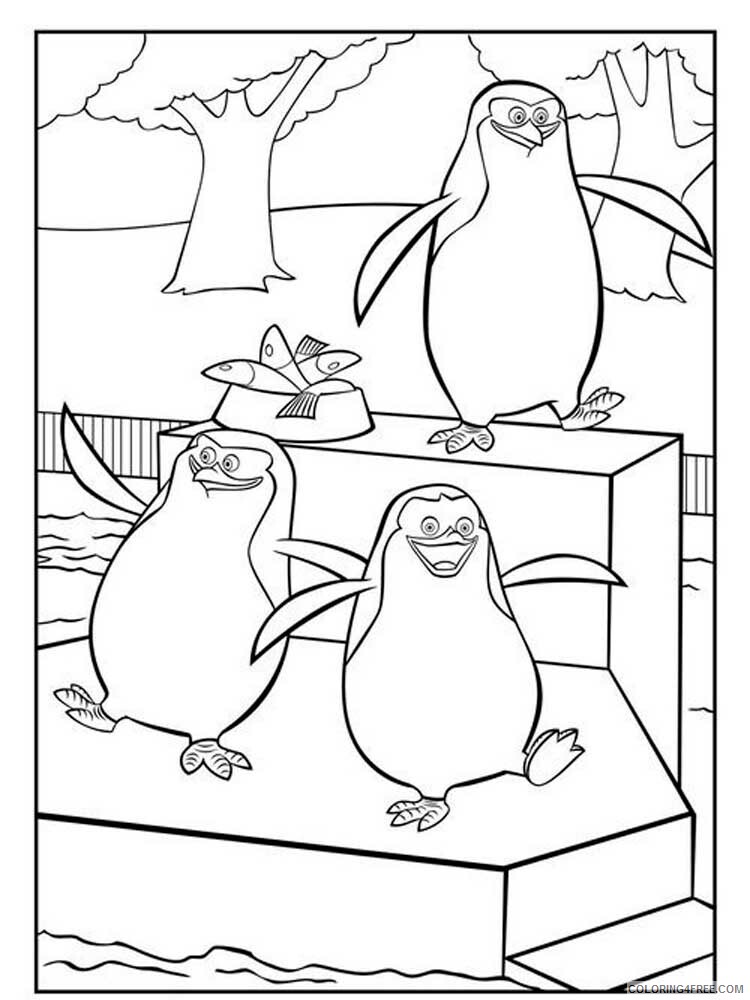 The Penguins of Madagascar Coloring Pages TV Film Printable 2020 09451 Coloring4free