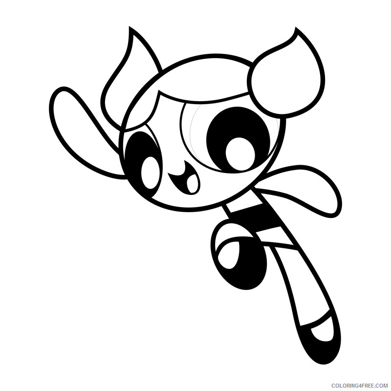 The Powerpuff Girls Coloring Pages TV Film Printable 2020 09479 Coloring4free