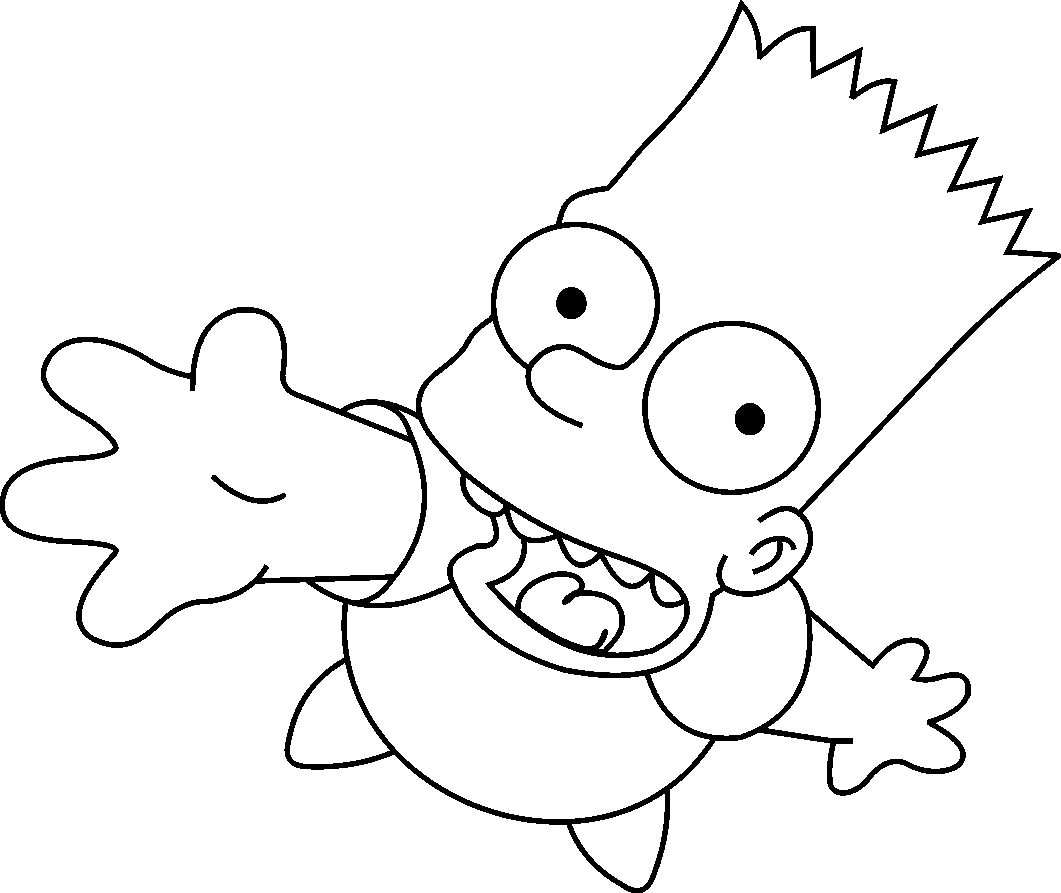 The Simpsons Coloring Pages TV Film Free Simpsons Printable 2020 09545 Coloring4free