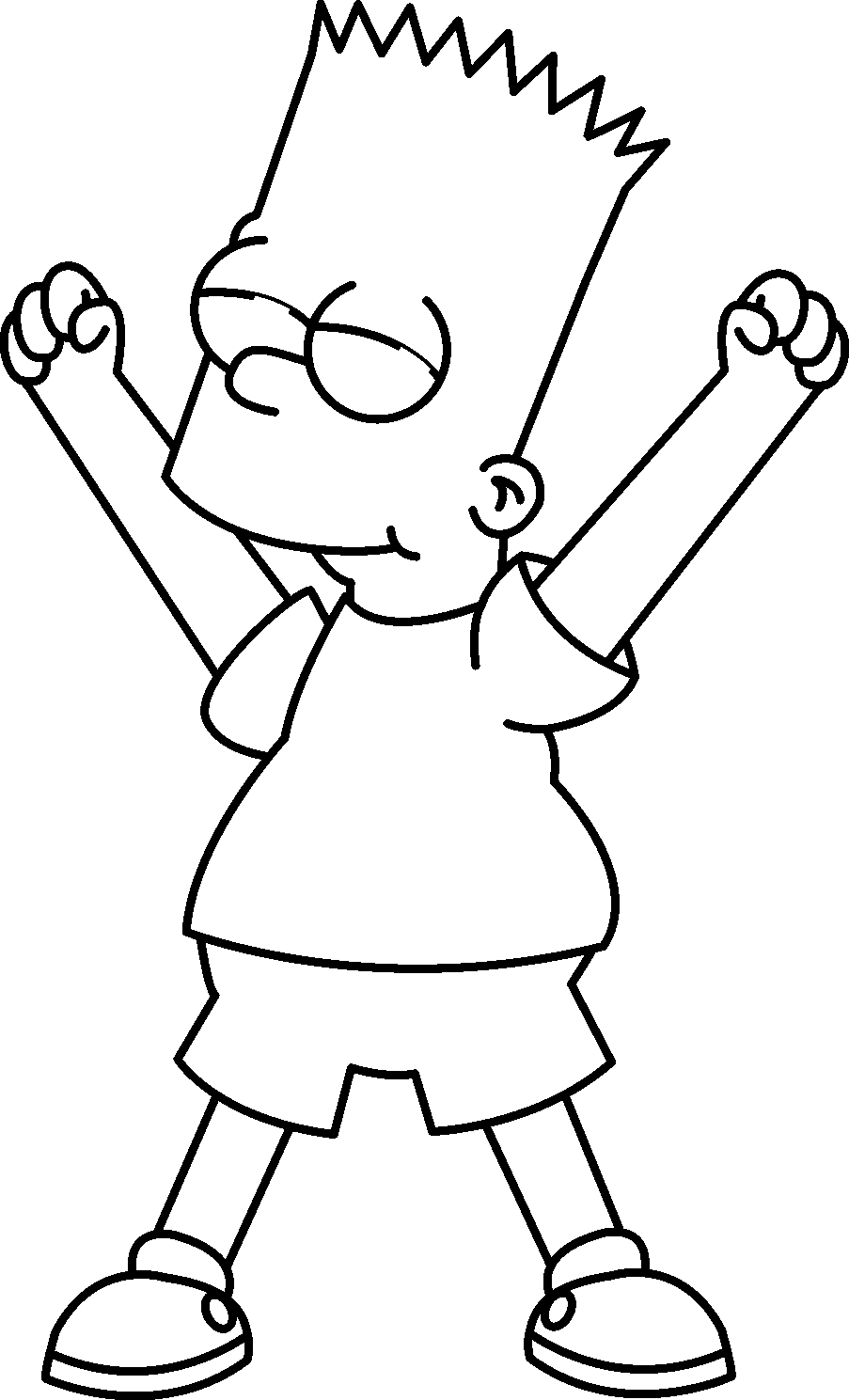 The Simpsons Coloring Pages TV Film Simpsons Images Printable 2020 09612 Coloring4free