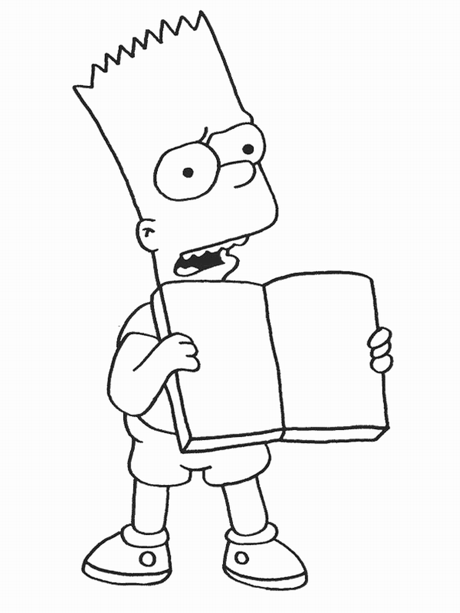 The Simpsons Coloring Pages TV Film simpson_cl_12 Printable 2020 09573 Coloring4free