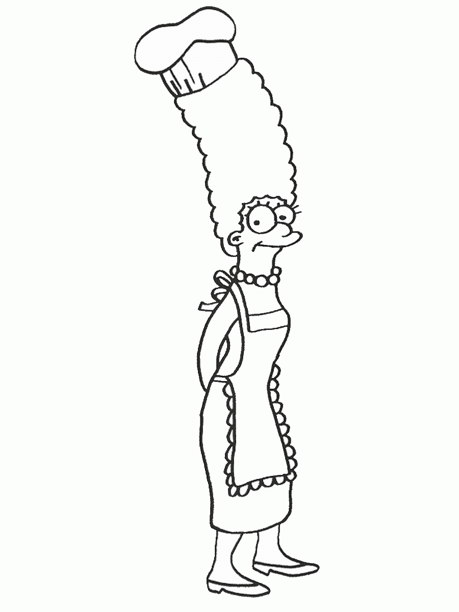 The Simpsons Coloring Pages TV Film simpson_cl_21 Printable 2020 09580 Coloring4free