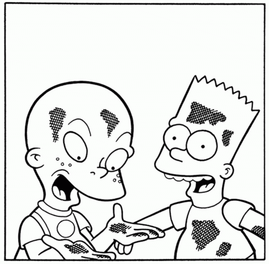 The Simpsons Coloring Pages TV Film simpsons jObmI Printable 2020 09602 Coloring4free