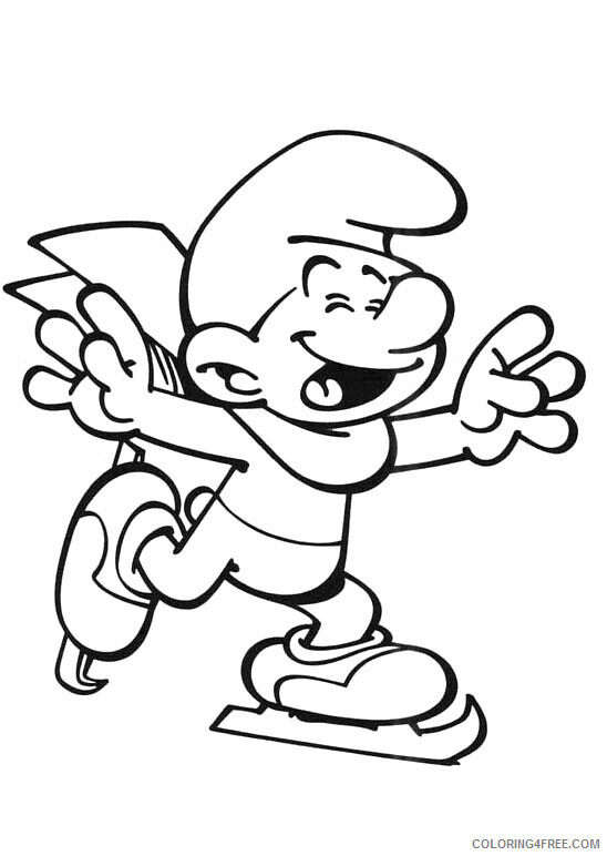 The Smurfs Coloring Pages TV Film Printable Smurf Printable 2020 09688 Coloring4free