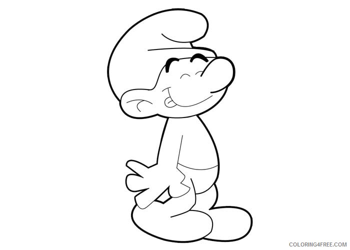 The Smurfs Coloring Pages TV Film Smurf 2 Printable 2020 09691 Coloring4free