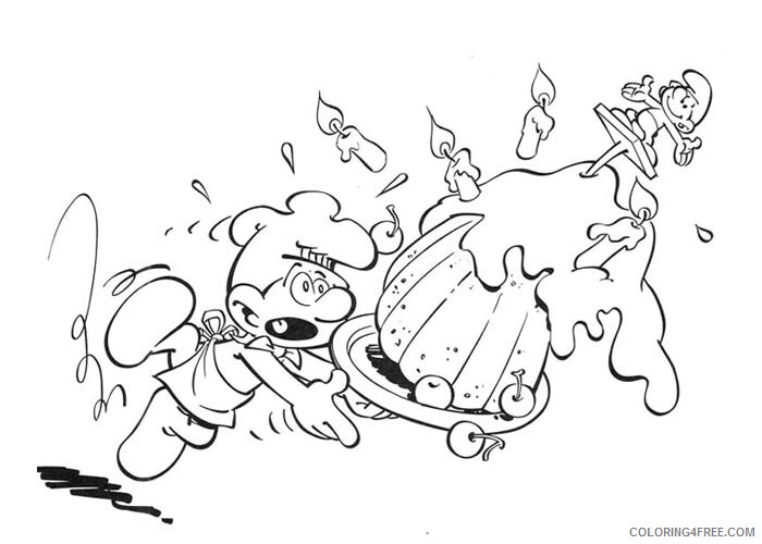 The Smurfs Coloring Pages TV Film Smurf 2 Printable 2020 09693 Coloring4free