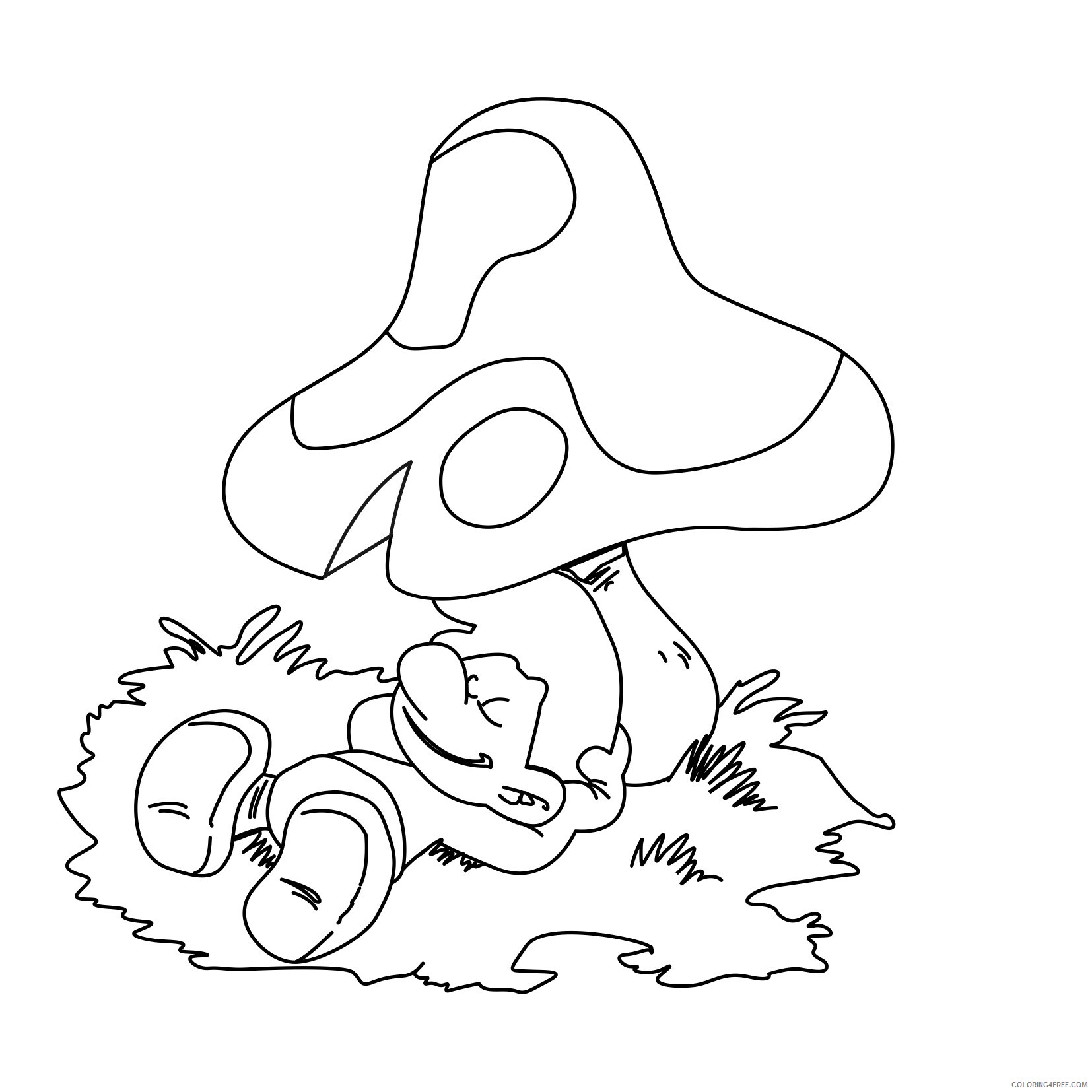 The Smurfs Coloring Pages TV Film Smurf 2 Printable 2020 09696 Coloring4free