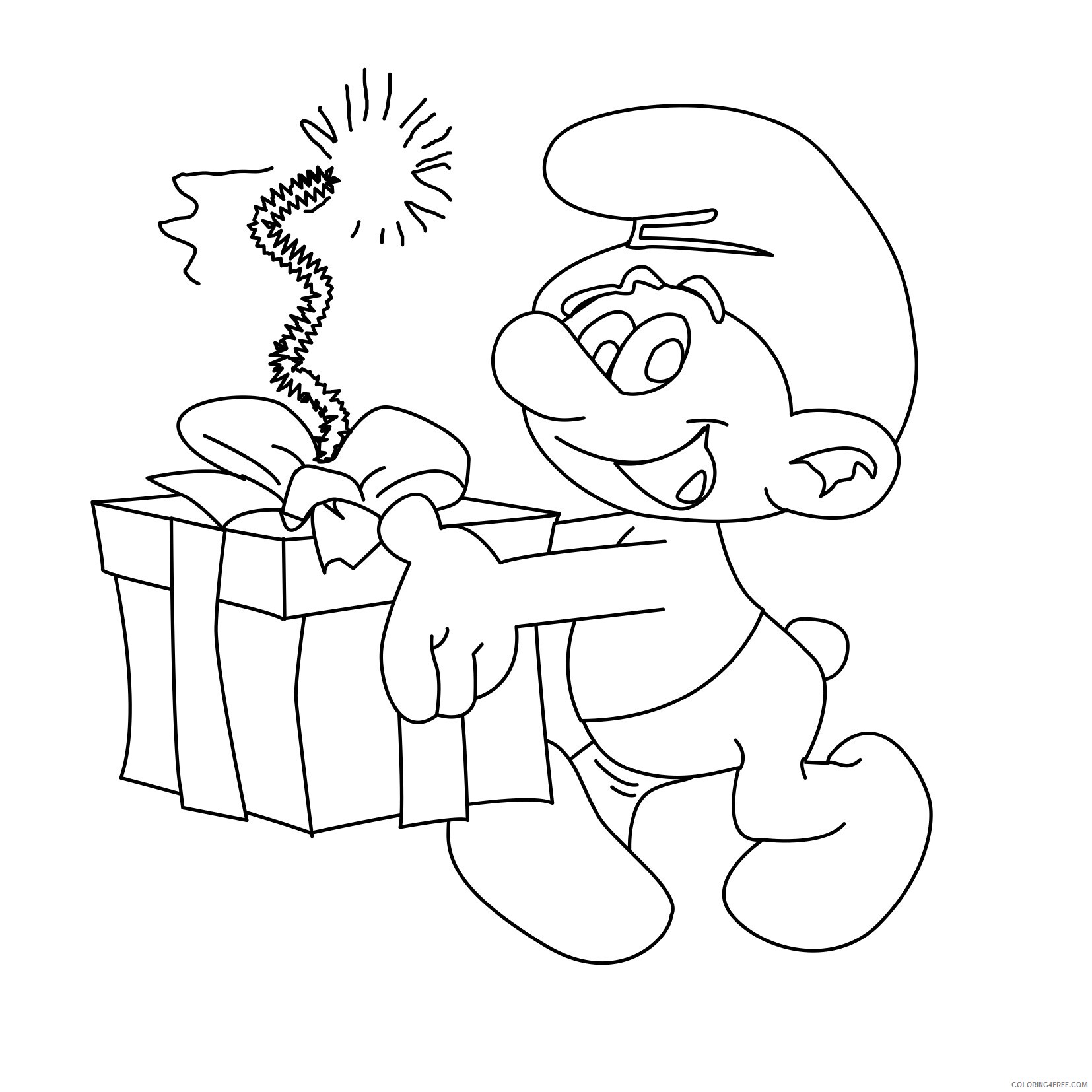 The Smurfs Coloring Pages TV Film Smurf Printable 2020 09692 Coloring4free