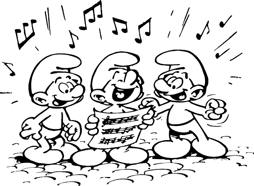 The Smurfs Coloring Pages TV Film Smurfs Free Printable 2020 09756 Coloring4free