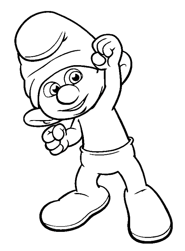 The Smurfs Coloring Pages TV Film Smurfs Movie Printable 2020 09763 Coloring4free