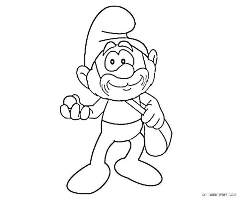 The Smurfs Coloring Pages TV Film Smurfs Printable 2020 09666 Coloring4free