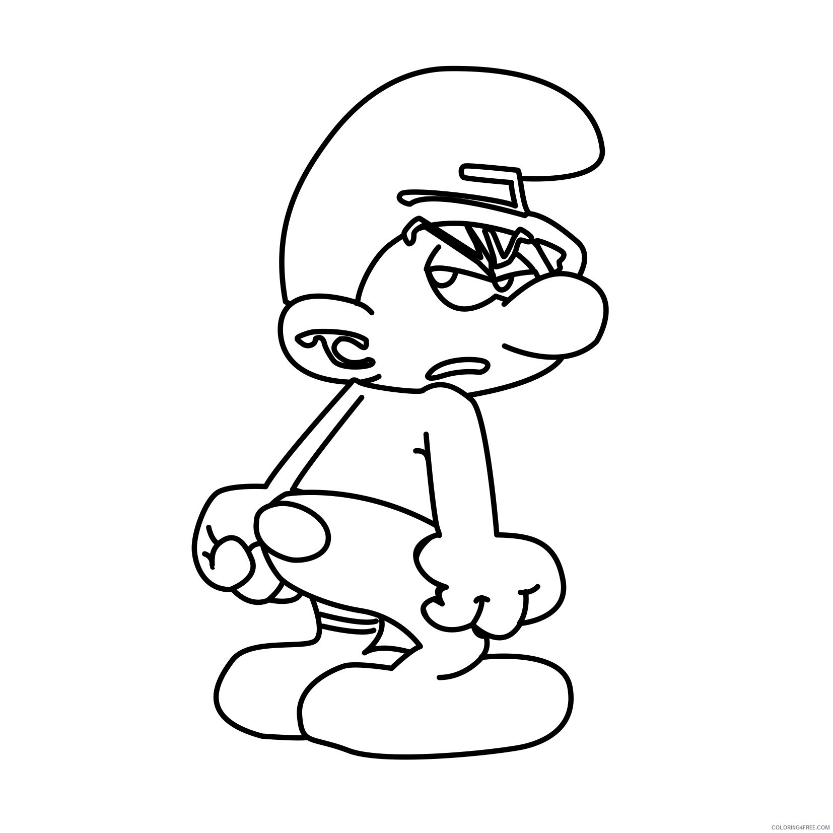 The Smurfs Coloring Pages TV Film Smurfs Printable 2020 09751 Coloring4free