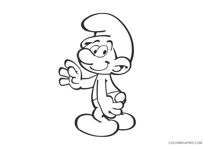 The Smurfs Coloring Pages TV Film Smurfs Printable 2020 09758 Coloring4free