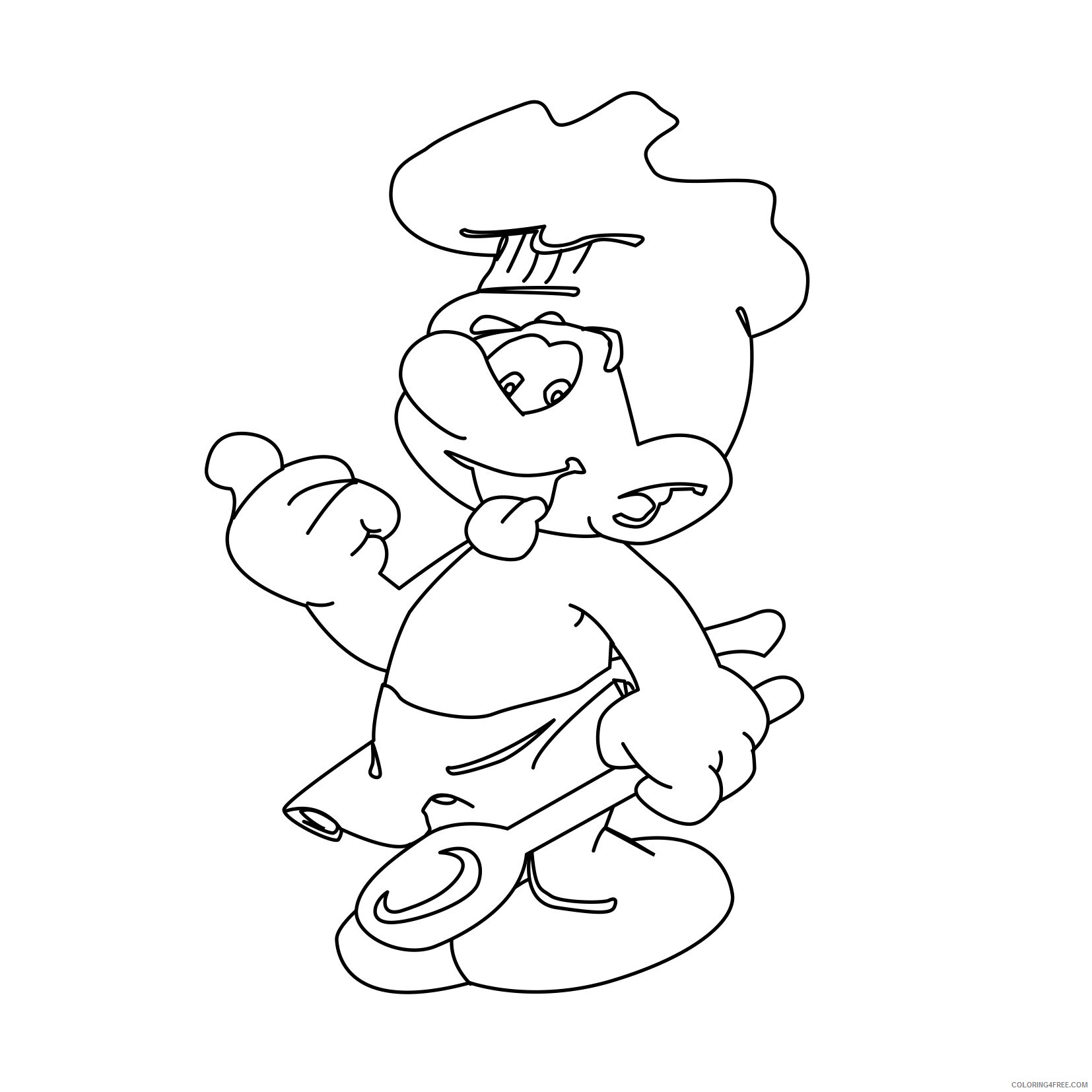 The Smurfs Coloring Pages TV Film of Smurfs Printable 2020 09665 Coloring4free