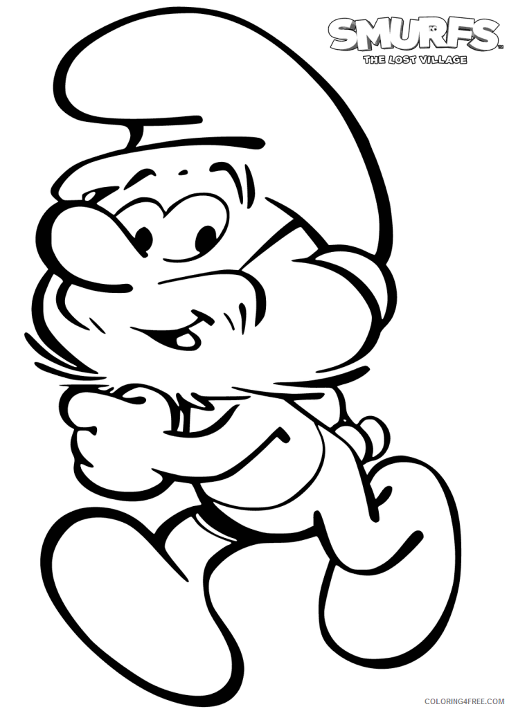 The Smurfs Coloring Pages TV Film smurfette 2020 09712 Coloring4free