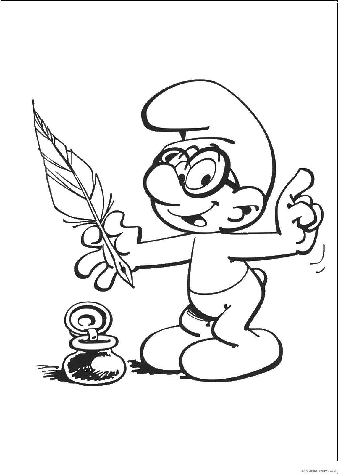 The Smurfs Coloring Pages TV Film smurfs_18 Printable 2020 09719 Coloring4free