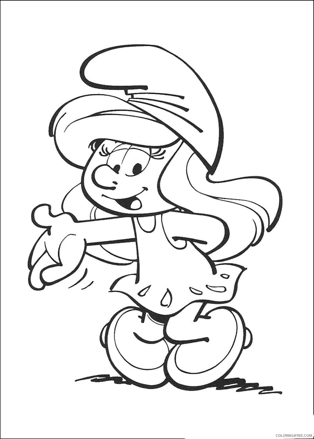 The Smurfs Coloring Pages TV Film smurfs_20 Printable 2020 09721 Coloring4free