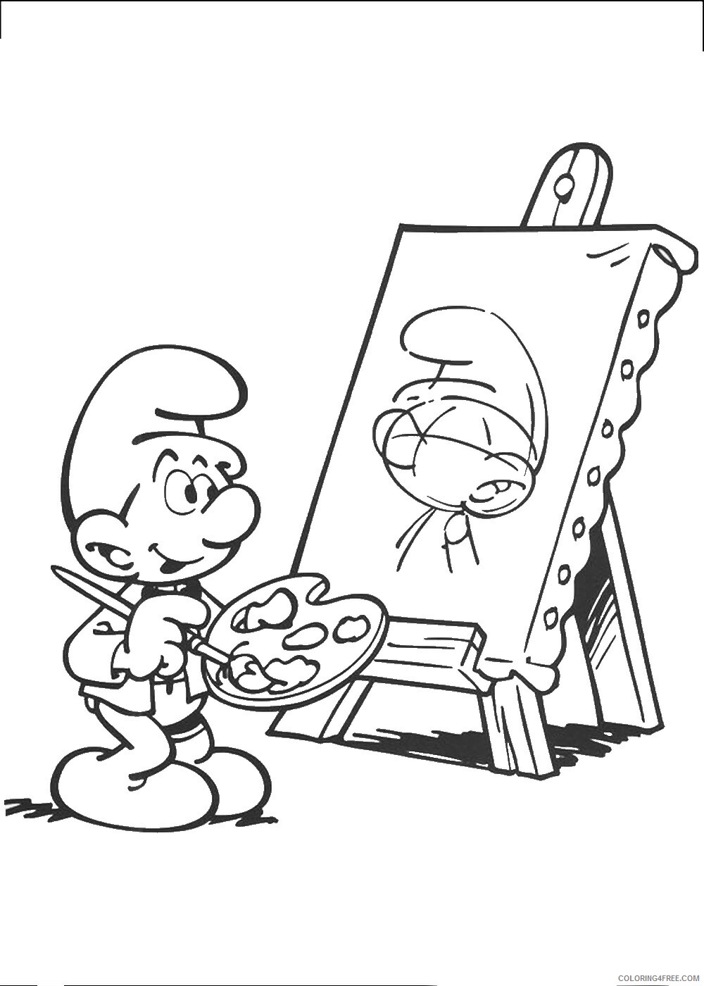 The Smurfs Coloring Pages TV Film smurfs_30 Printable 2020 09731 Coloring4free