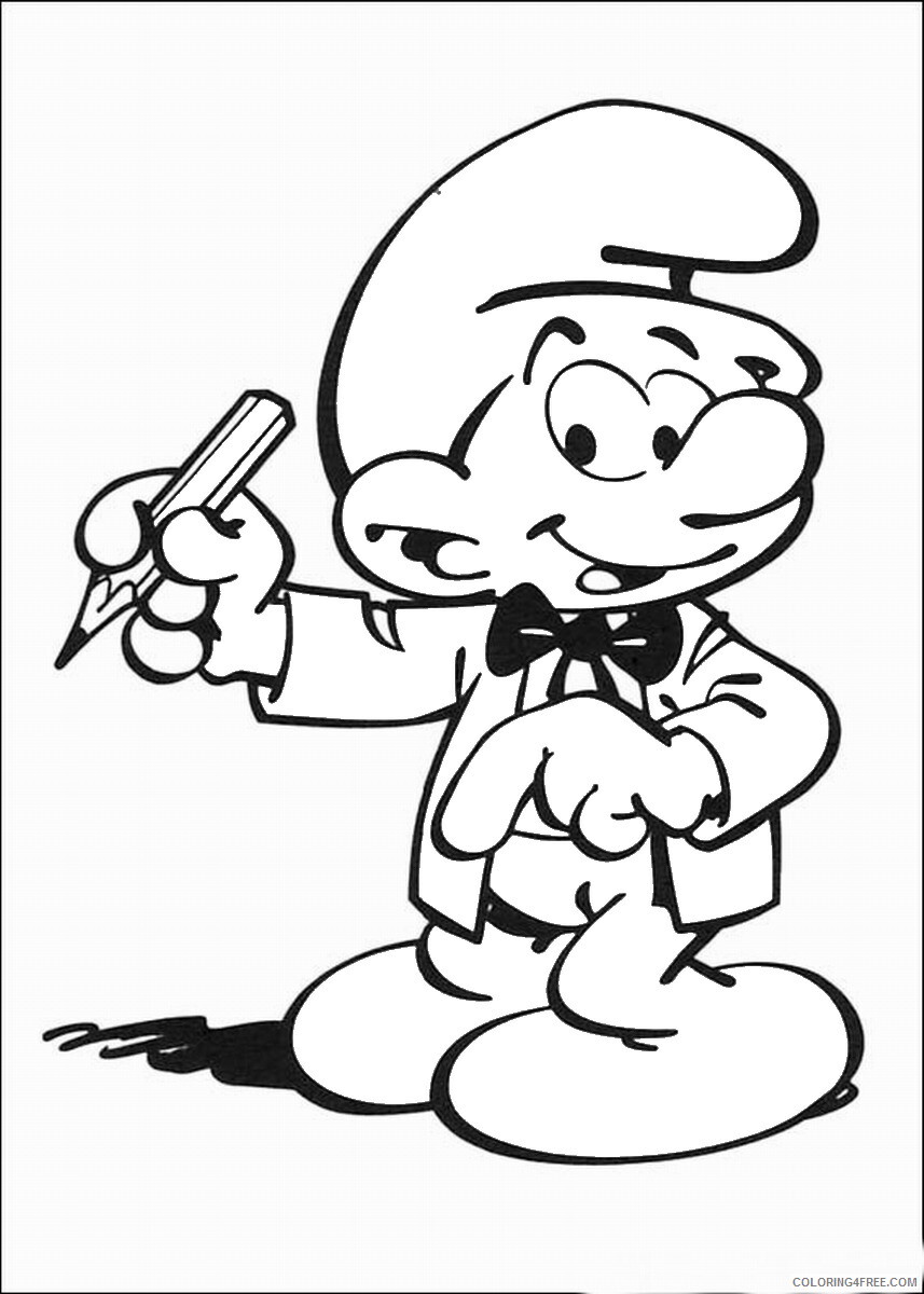 The Smurfs Coloring Pages TV Film smurfs_34 Printable 2020 09735 Coloring4free