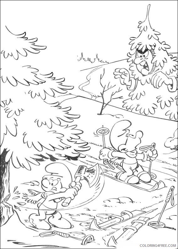 The Smurfs Coloring Pages TV Film smurfs_40 Printable 2020 09740 Coloring4free
