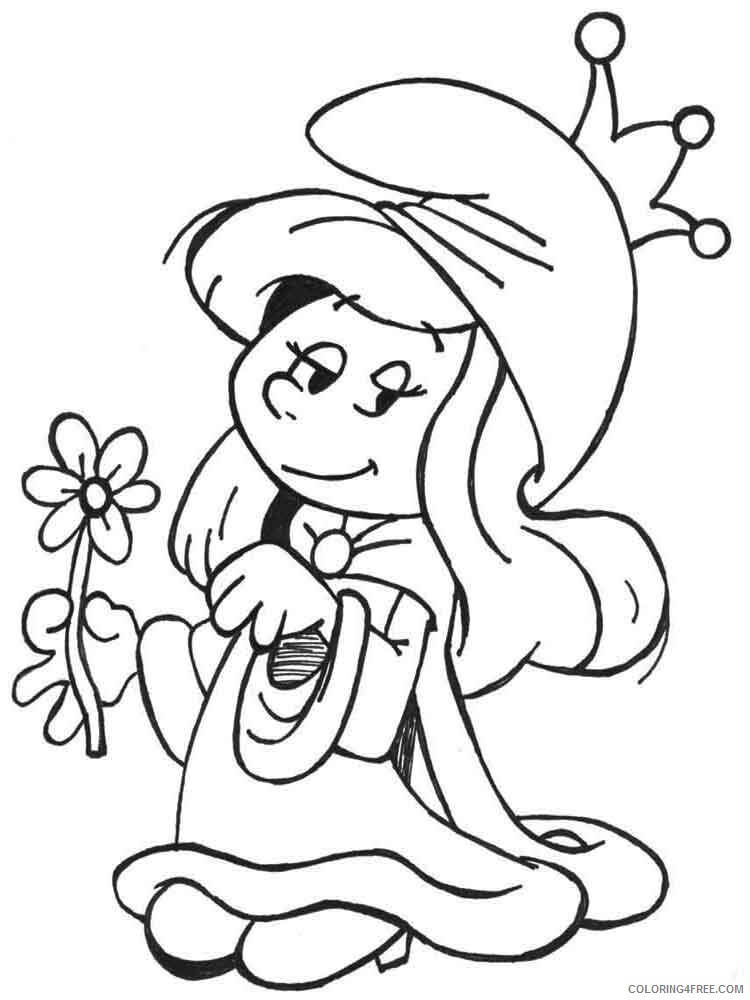 The Smurfs Coloring Pages TV Film the smurfs 2 Printable 2020 09776 Coloring4free