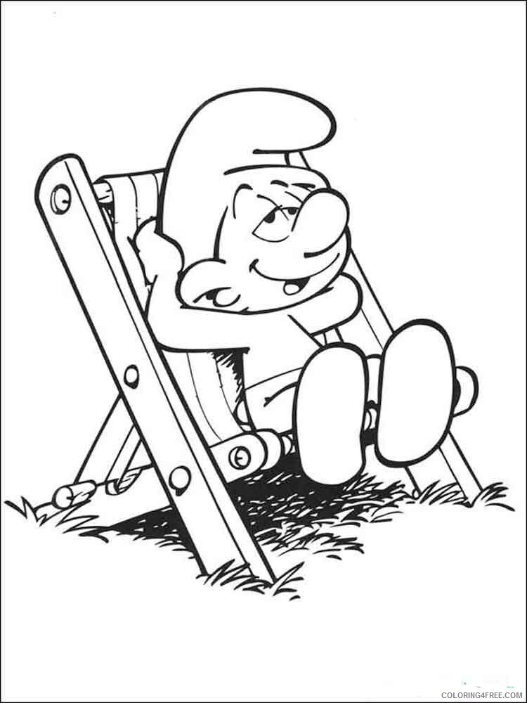 The Smurfs Coloring Pages TV Film the smurfs 20 Printable 2020 09777 Coloring4free