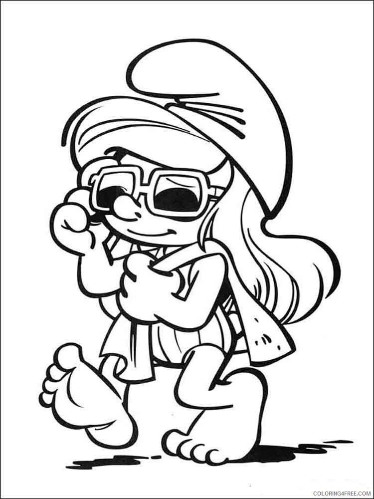 The Smurfs Coloring Pages TV Film the smurfs 22 Printable 2020 09779 Coloring4free