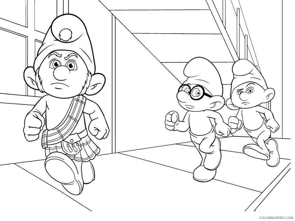 The Smurfs Coloring Pages TV Film the smurfs 7 Printable 2020 09788 Coloring4free