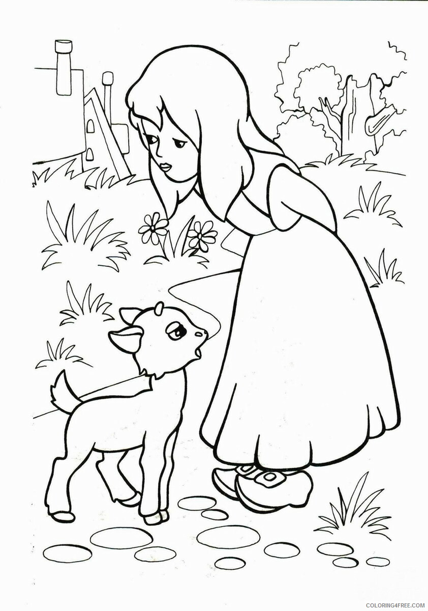 The Snow Queen Coloring Pages TV Film snow queen 14 Printable 2020 09795 Coloring4free