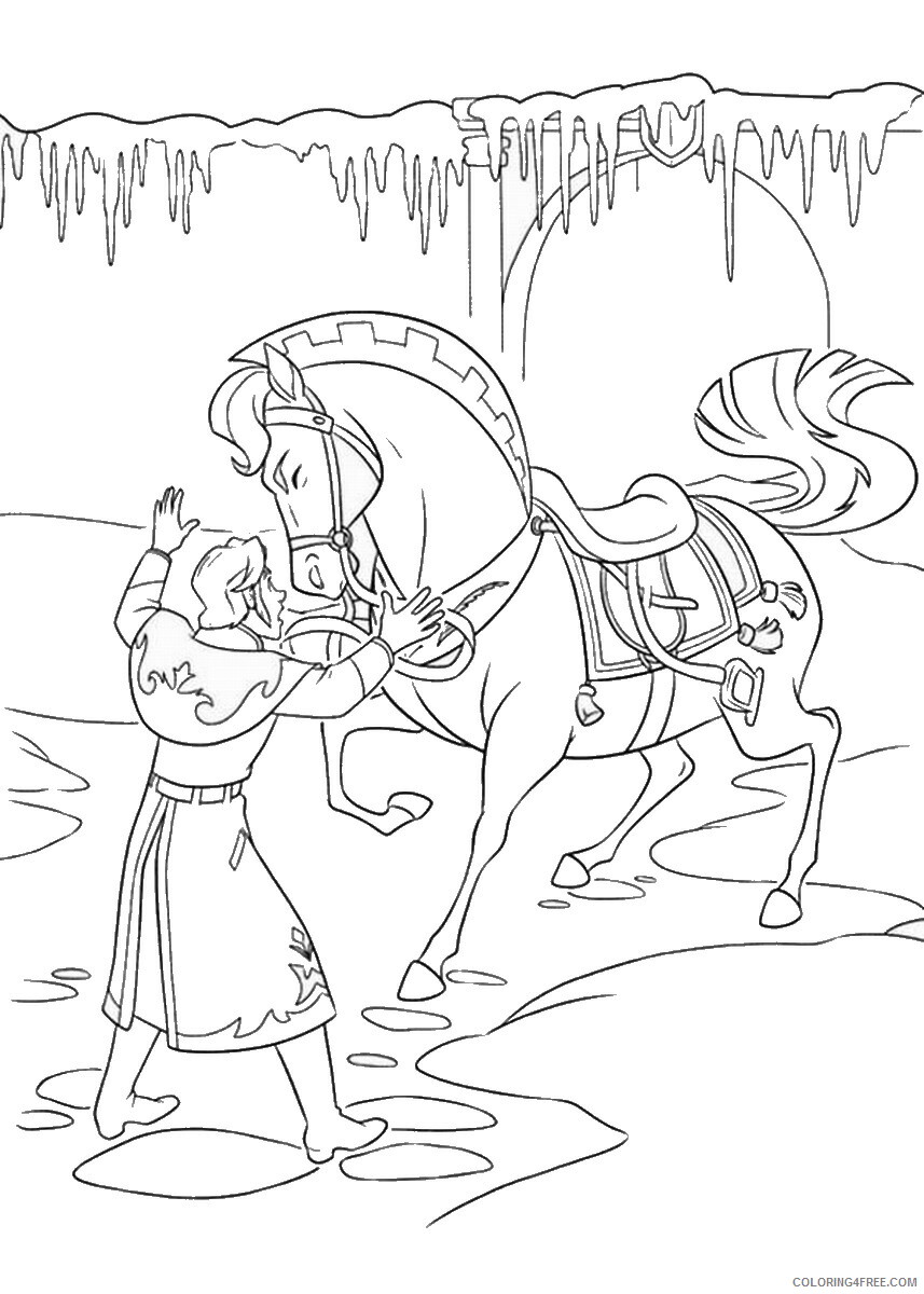 The Snow Queen Coloring Pages TV Film snow queen 16 Printable 2020 09797 Coloring4free