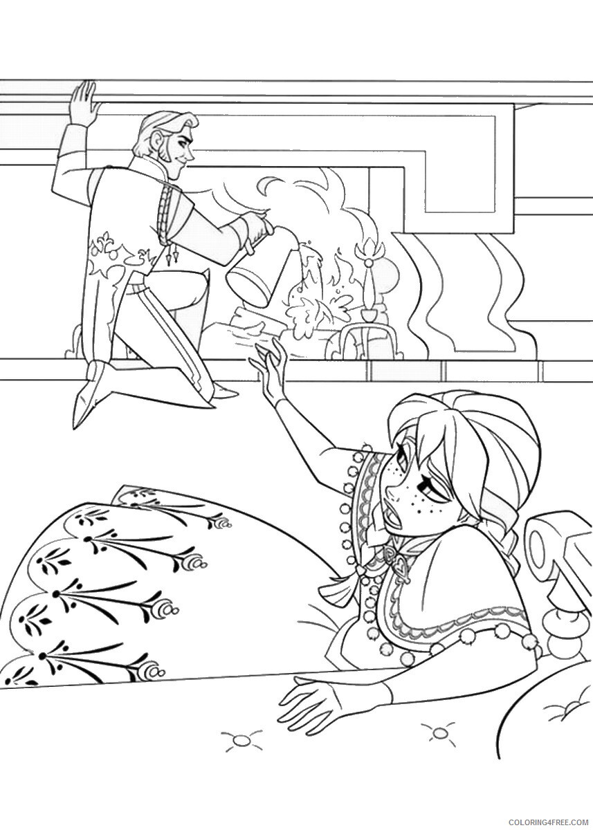 The Snow Queen Coloring Pages TV Film snow queen 17 Printable 2020 09798 Coloring4free