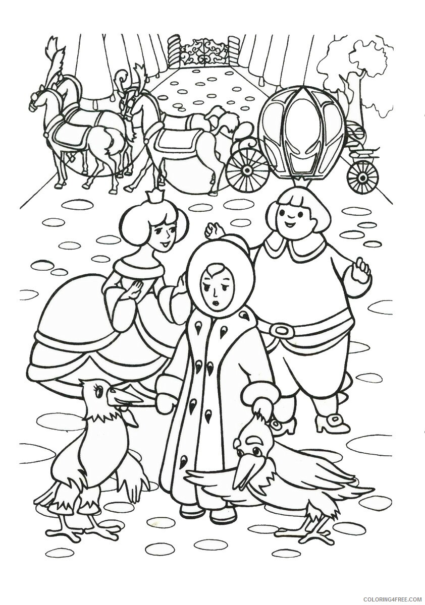 The Snow Queen Coloring Pages TV Film snow queen 21 Printable 2020 09803 Coloring4free