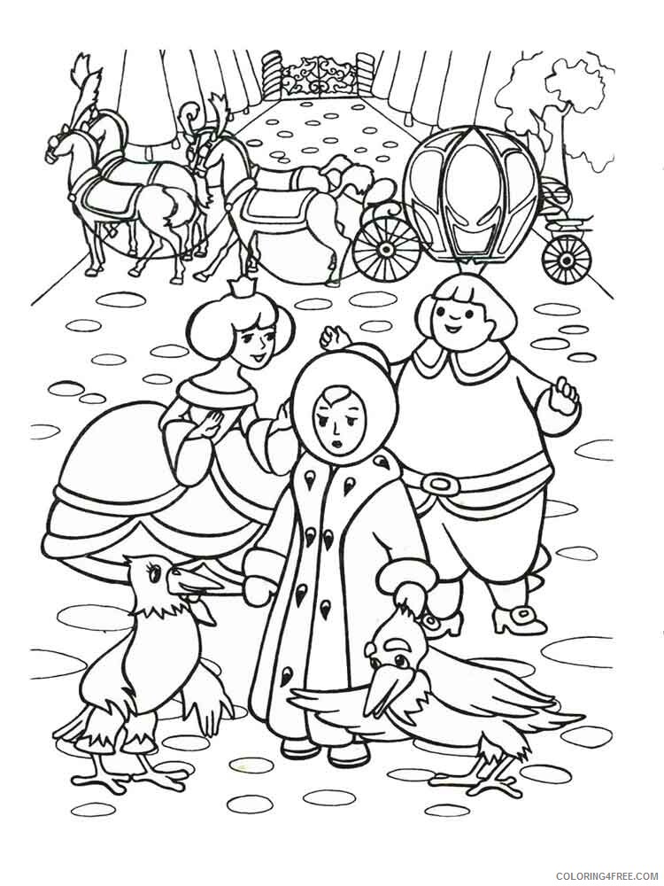 The Snow Queen Coloring Pages TV Film the snow queen 10 Printable 2020 09809 Coloring4free