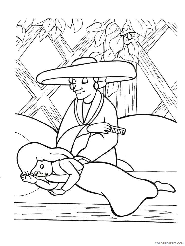The Snow Queen Coloring Pages TV Film the snow queen 6 Printable 2020 09815 Coloring4free
