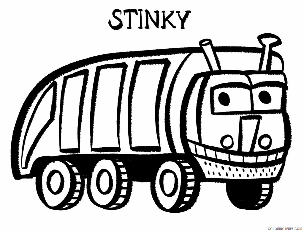 The Stinky and Dirty Show Coloring Pages TV Film Printable 2020 09820 Coloring4free