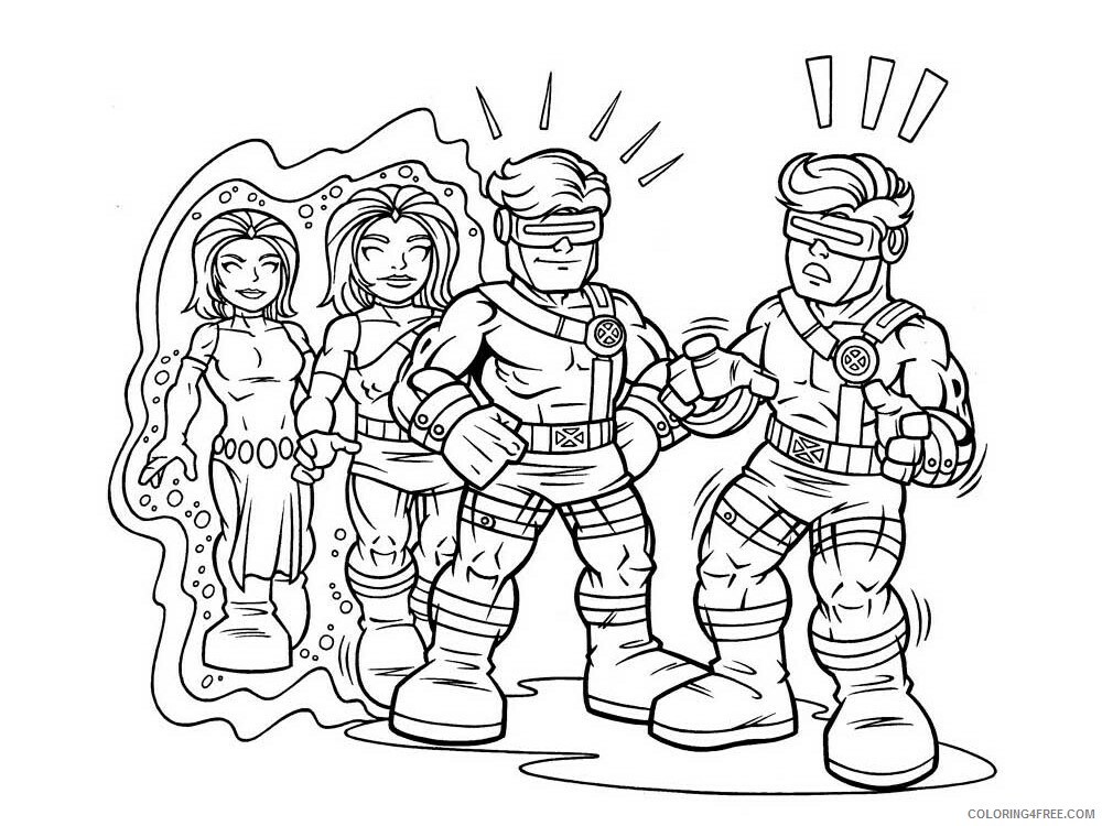 The Super Hero Squad Show Coloring Pages TV Film Printable 2020 09831 Coloring4free