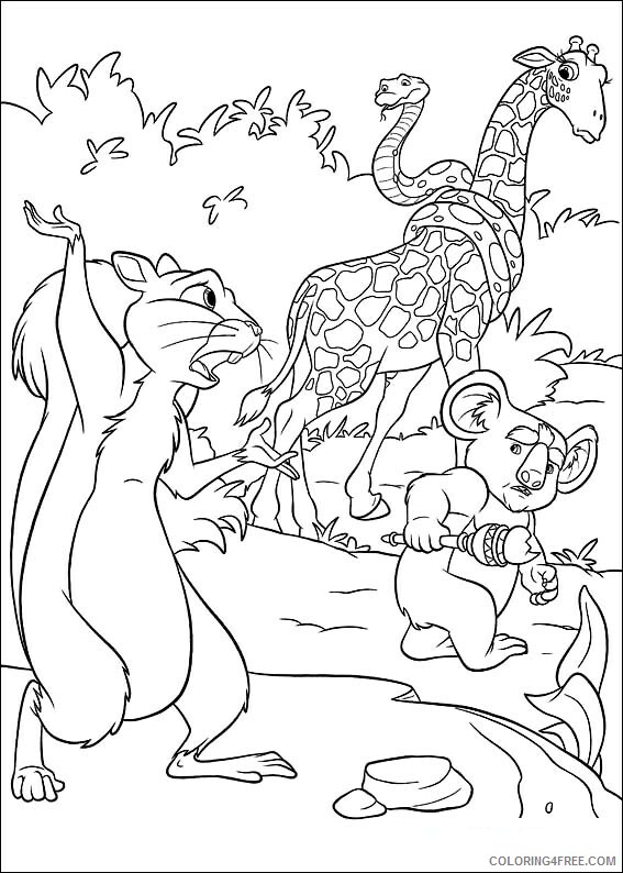 The Wild Coloring Pages TV Film the wild 10 Printable 2020 09838 Coloring4free