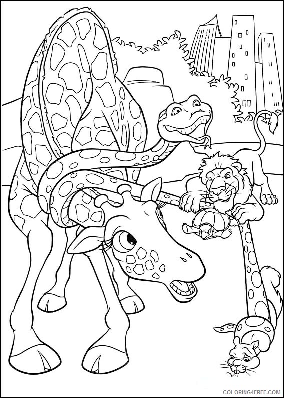 The Wild Coloring Pages TV Film the wild 13 Printable 2020 09841 Coloring4free