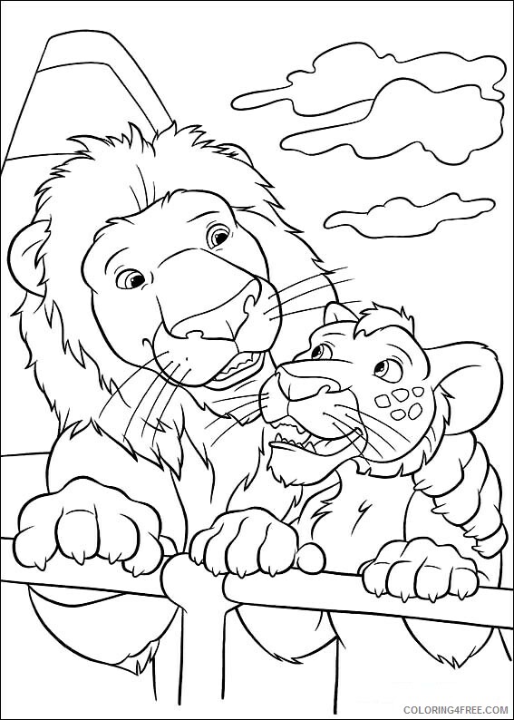 The Wild Coloring Pages TV Film the wild 15 Printable 2020 09843 Coloring4free