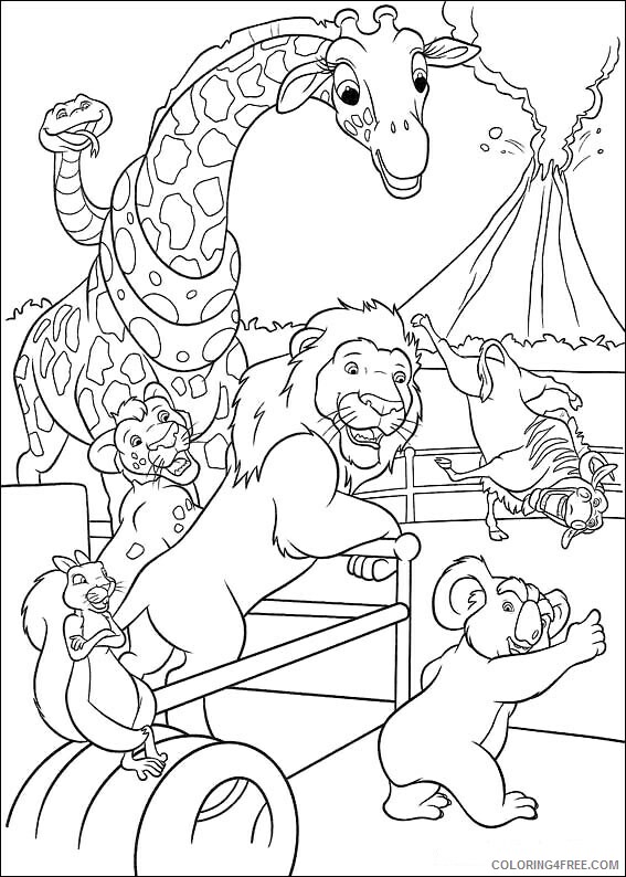 The Wild Coloring Pages TV Film the wild 7 Printable 2020 09849 Coloring4free