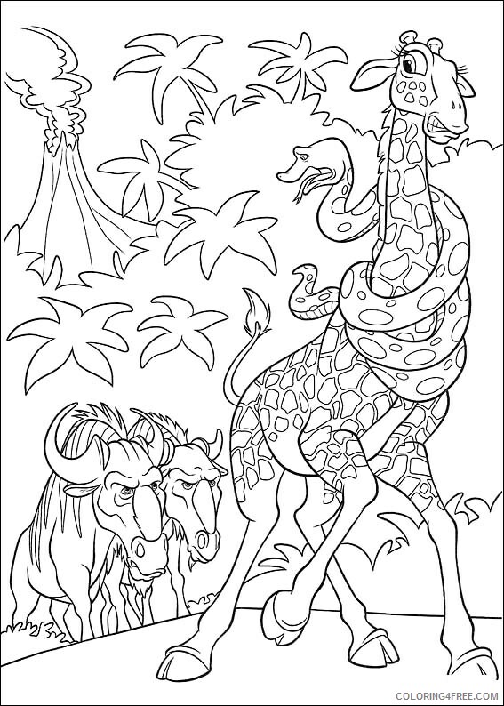 The Wild Coloring Pages TV Film the wild 9 Printable 2020 09851 Coloring4free