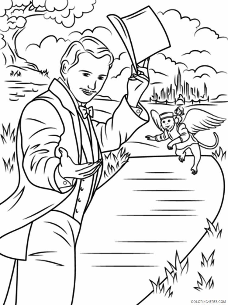 The Wizard of Oz Coloring Pages TV Film Wizard of Oz 2 Printable 2020 09902 Coloring4free