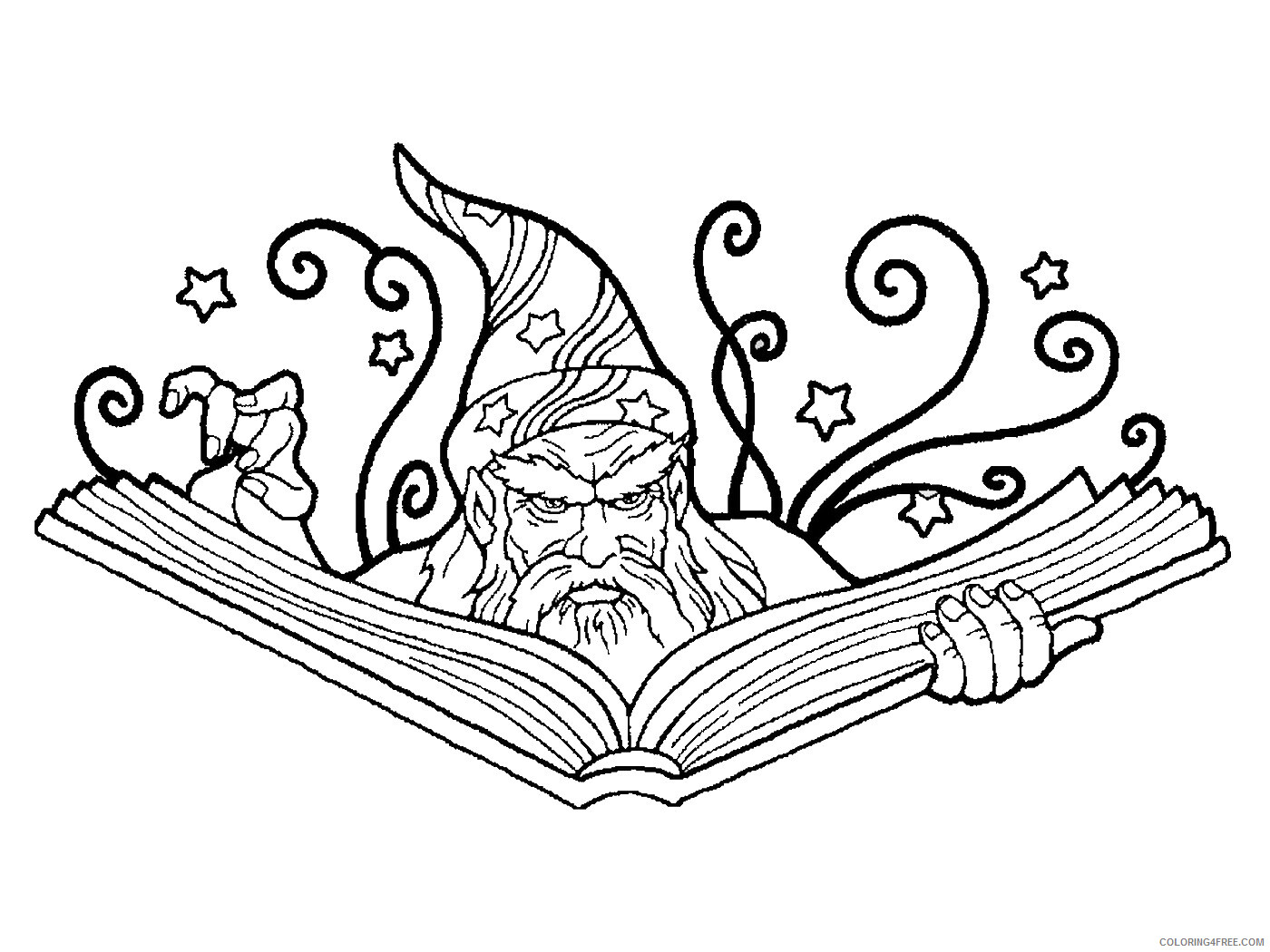 The Wizard of Oz Coloring Pages TV Film wizard_oz_25 Printable 2020 09876 Coloring4free