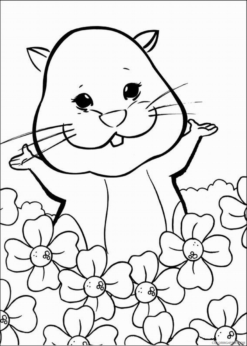 The ZhuZhus Coloring Pages TV Film zhu zhu pets12 Printable 2020 09908 Coloring4free