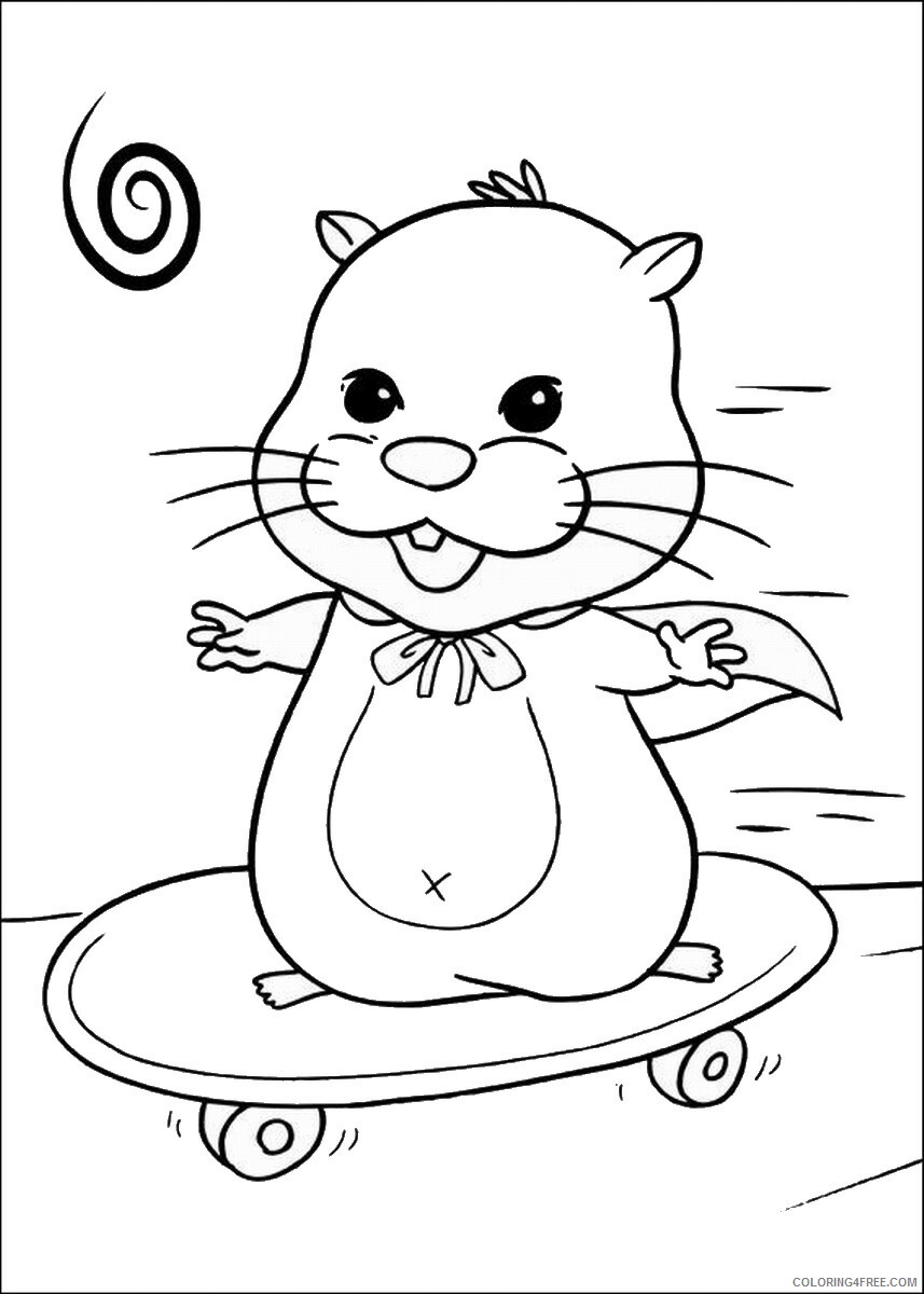The ZhuZhus Coloring Pages TV Film zhu zhu pets14 Printable 2020 09910 Coloring4free